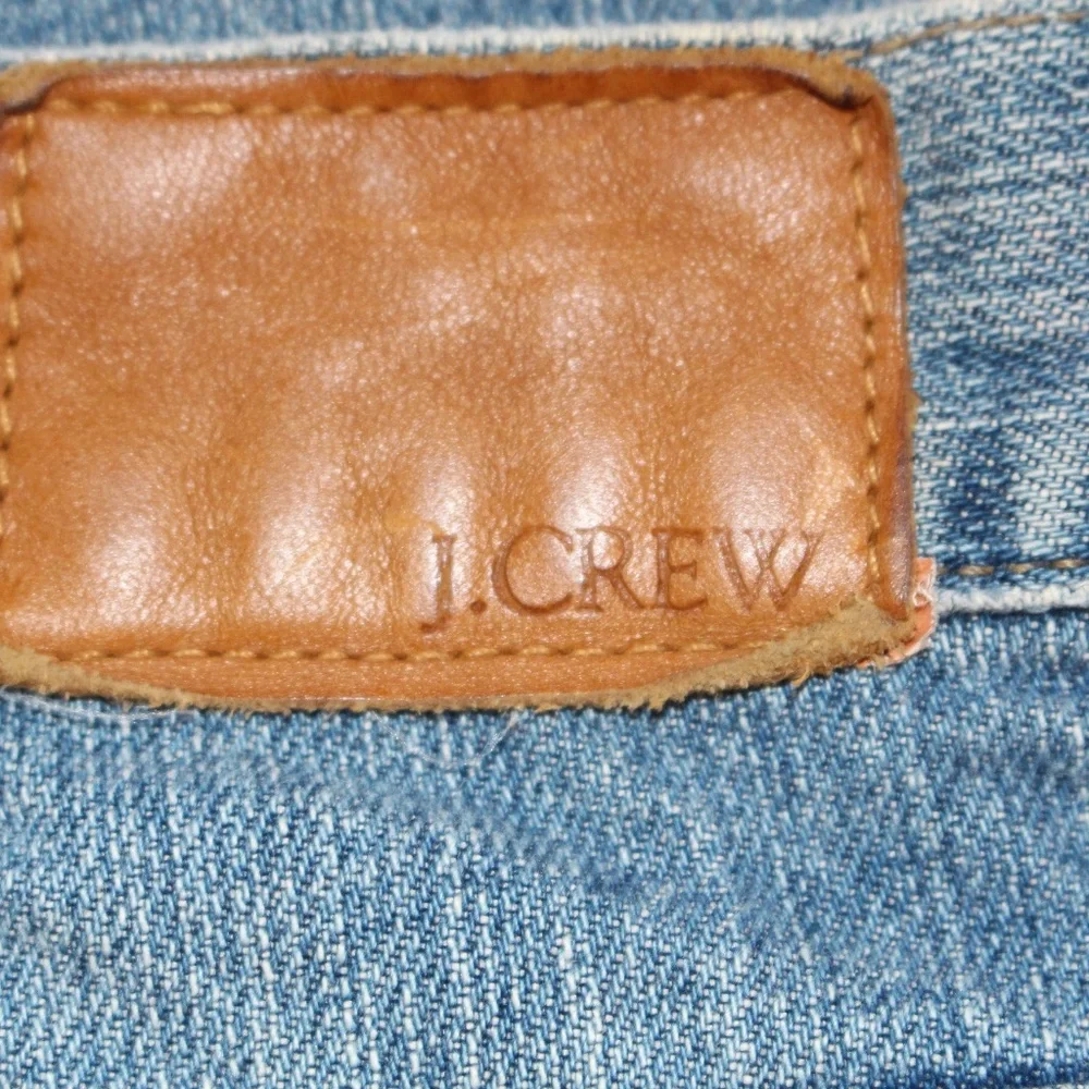 J.Crew, straight leg 100% cotton blue Jeans. 34 x 30